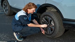 Wolfchase Honda/How to Change a Flat Tire/Complete Demonstration/2021 Honda CR-V