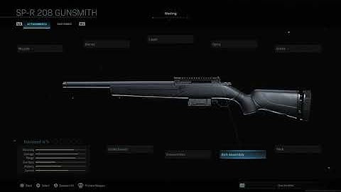 MW® ALL SP-R 208 Gunsmith Attachments | MAX level Gunsmith Sniper Season 6