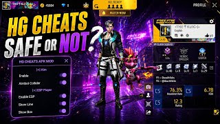 Hg Cheats Safe Or Not || Free Fire Antiban Famous Mode Menu Revew || By Doxci Hacks screenshot 5