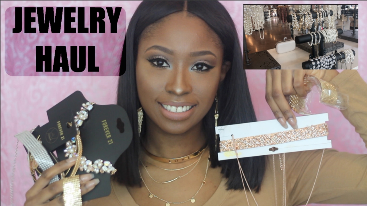 JEWELRY HAUL! Where To Shop for Affordable Glam Jewelry, Chokers
