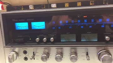 Sansui 9090DB Oscilloscope Channel Waves after cleaning
