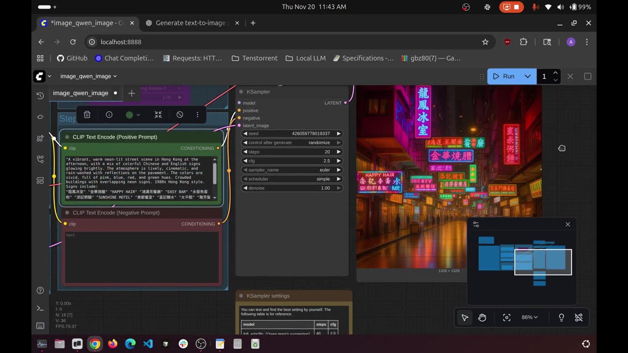 Запустите Qwen-Image на низком уровне видеопамяти (RTX 5070/8 ГБ)!