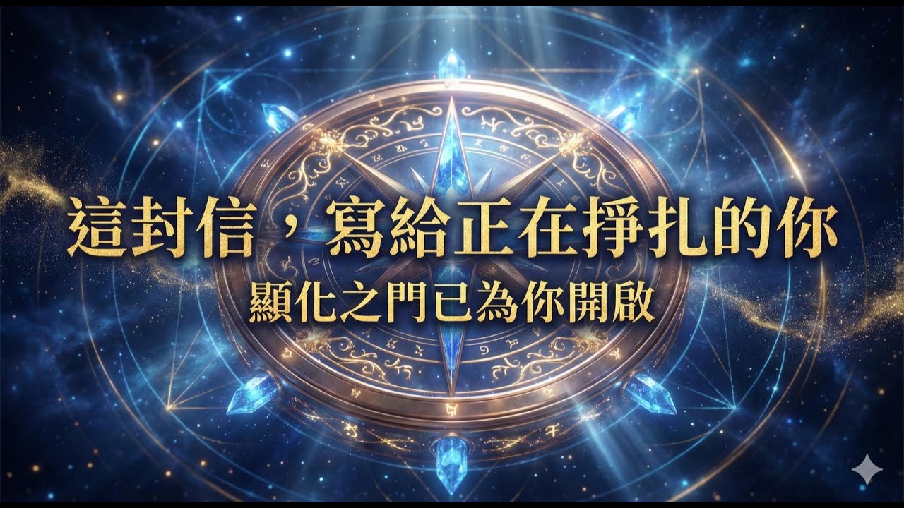 停止過度努力！這封來自高維度的信，將結束你靈魂深處的焦慮與掙扎。