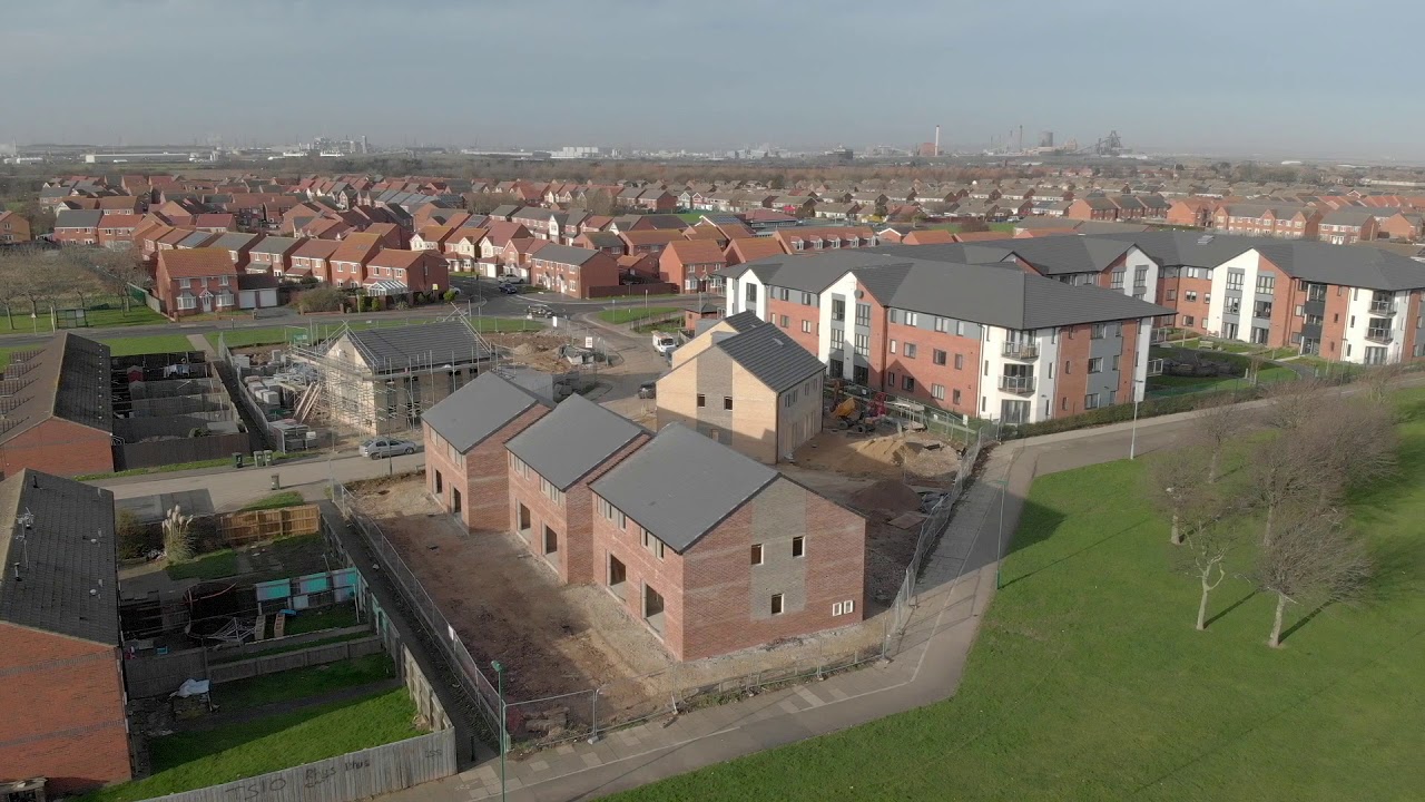 Beyond Housing's development of 54 new homes in Redcar moves towards