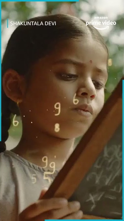 Super Memory - Shakuntala Devi | Amazon Prime Video #shorts