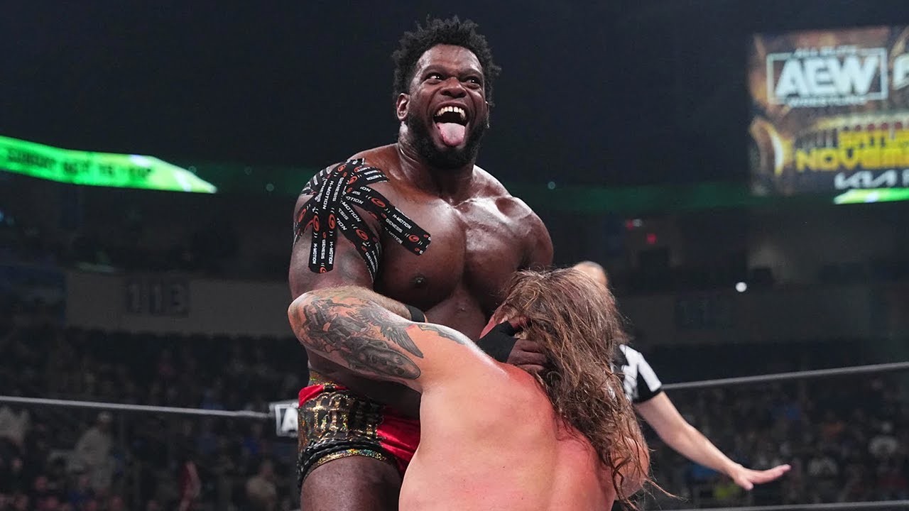 Chris Jericho Gets Injured By Powerhouse Hobbs on AEW Dynamite (Oct. 10