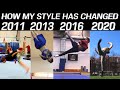 My tricking progression 20112020