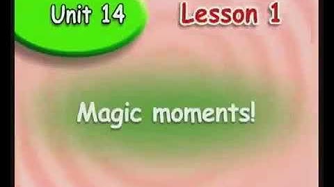 Welcome 1 Unit 14 Part 1