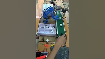 Cánh tay robot 4 bậc tự do phân loại sản phẩm #CanhTayRobot #Phanloaisanpham#robot #vdk