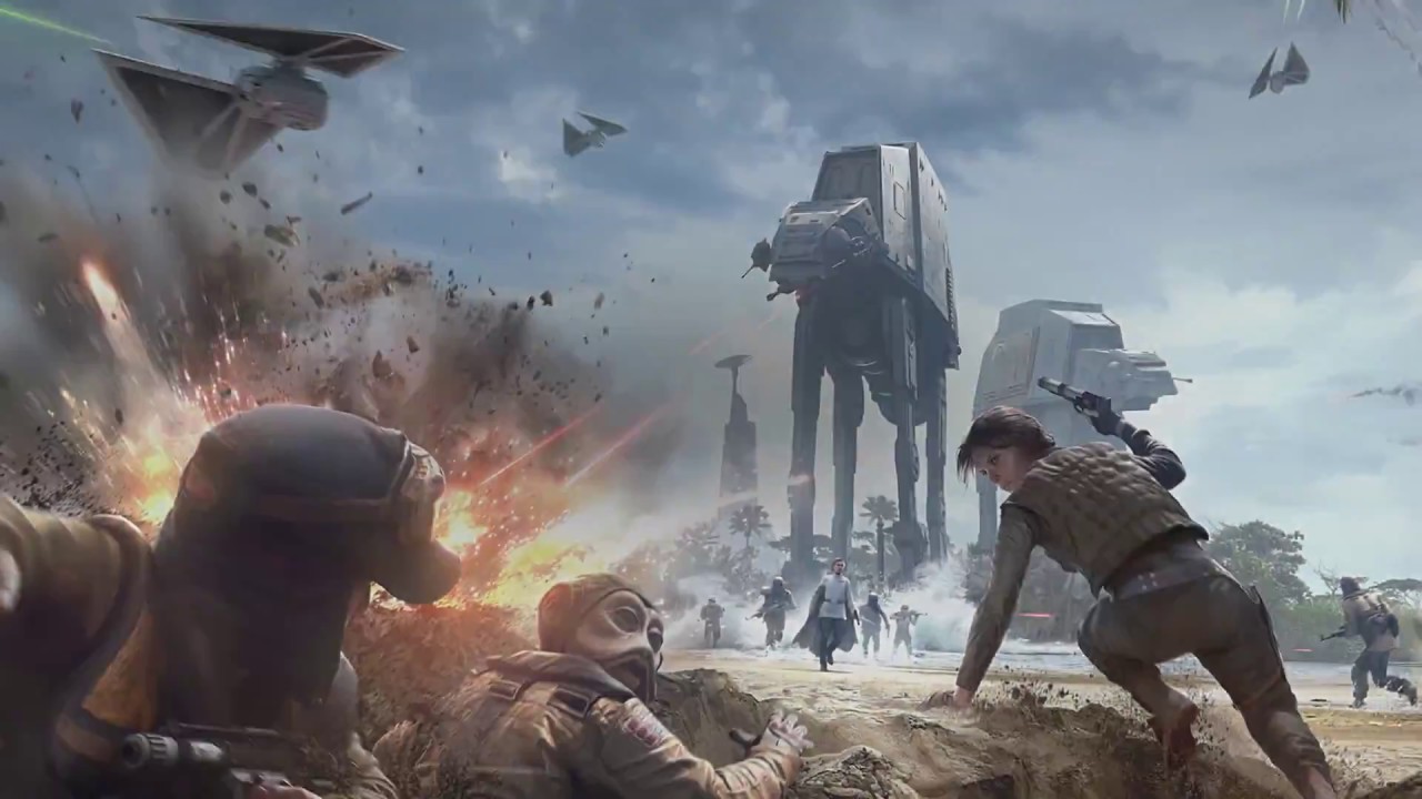 Star Wars Battlefront Rogue One DLC footage