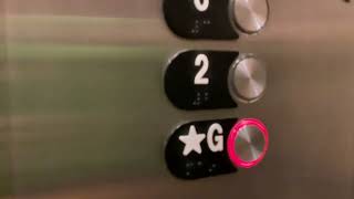 Elevator at the Hilton Garden Inn