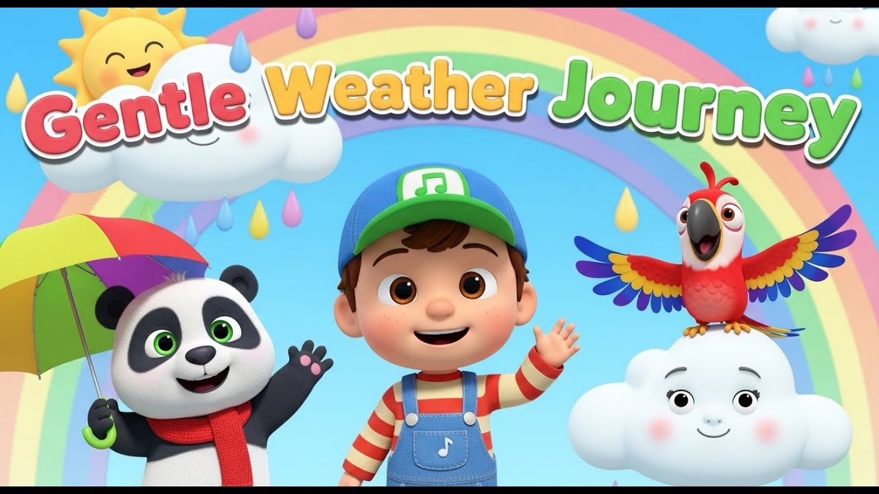 The Weather Song for Kids | Learn About Sun, Wind, and Rain | Curious ...