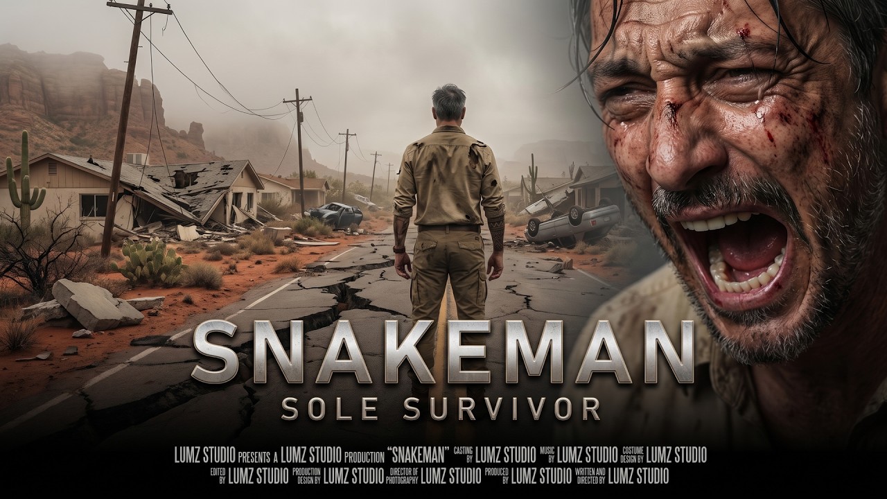 ⁣SNAKE-MAN: He Survived the Quake — Then the Real Danger Began 😱🐍 | Survival Sci-Fi | Full Movie 4K