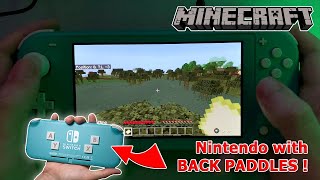 Minecraft Suviving on Nintendo (handcam with paddles) #1