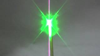 Laser Lights A Match