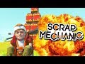 БОМБические эксперименты в Scrap Mechanic (Explosive Update 0.3.1)