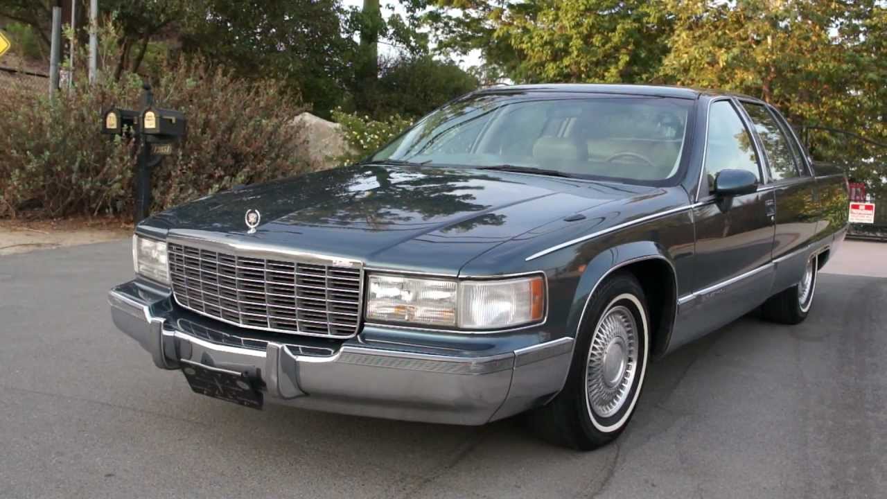 1 Owner 94 Cadillac Fleetwood Brougham 5.7 350 Bubble Body