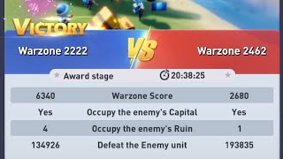#2222 SVS vs 2462 #noDeals #topwar #warislife #fightinggame #topwarbattlegamegame #top #war #garuda screenshot 5