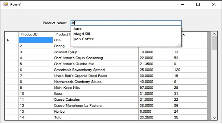 C# Tutorial - How to make a TextBox AutoComplete | FoxLearn