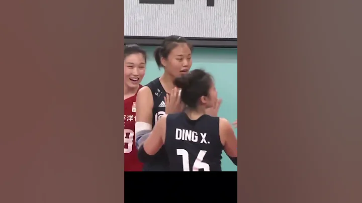 奧運測試賽#中國女排3比0橫掃日本女排 龔翔宇2號位扣球爲中國女排拿下第一分！The Olympic test event # Chinese women's volleyball team swep - 天天要聞