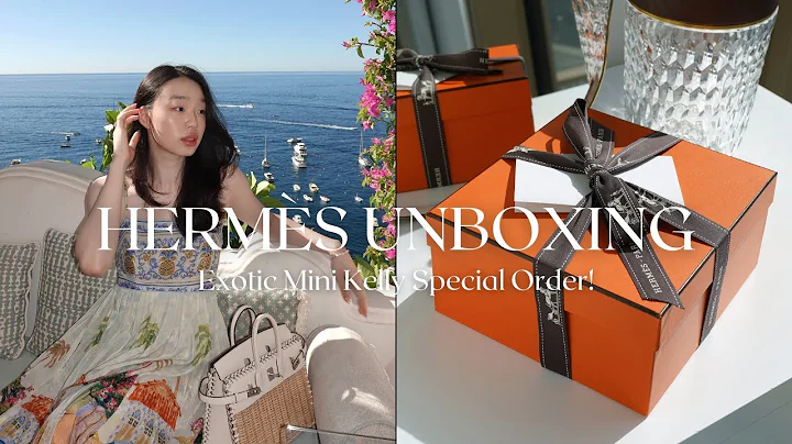HERMÈS BIRTHDAY UNBOXING 2025 | Exotic Mini Kelly Special Order, New Hermès SO System & Saut Hermès