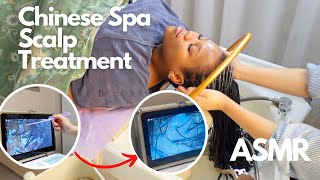 ASMR: CHINESE HAIR SPA SCALP TREATMENT ON BRAIDS 😴 | BLACK WOMAN ASMR ✨