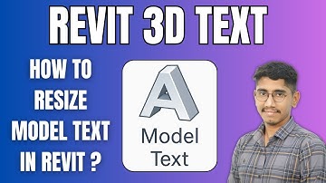 How to Create Model Text in Revit – 3D Text Tutorial