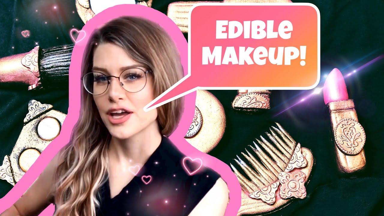 Edible Makeup Tutorial For Cake Decorating YouTube