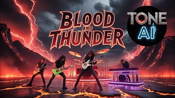 Blood and Thunder | Epic Rock Metal Anthem by Tone AI 🔥 | Power Rock 2025