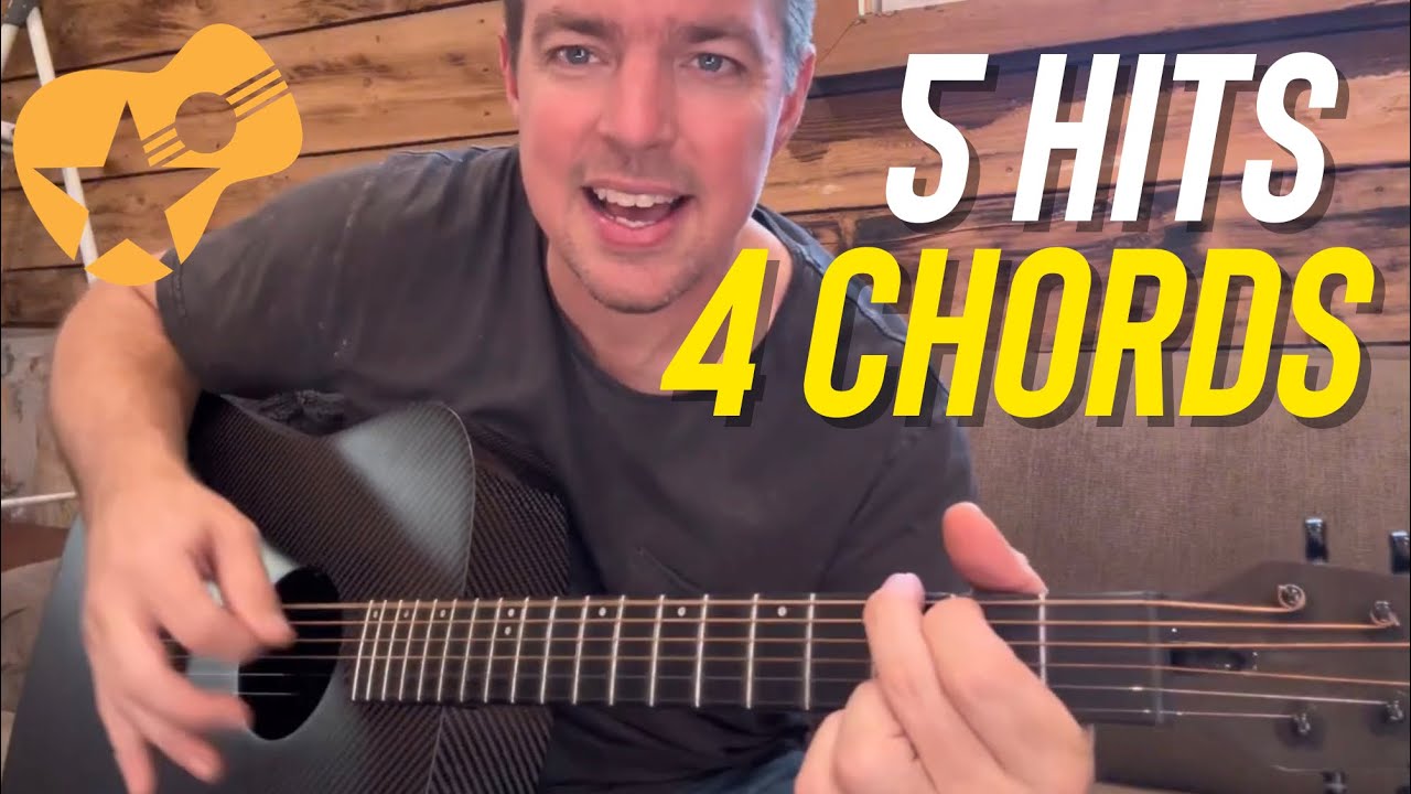 5 Guitar Favorites Using Only 4 Chords