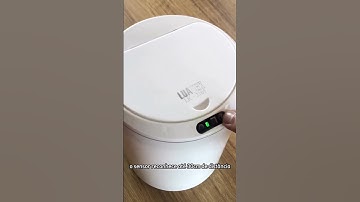 Lixeiras automáticas com sensor para Pia Cozinha Banheiro e Escritório (Unboxing)