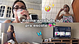 Minha Rotina Antes Da Escola