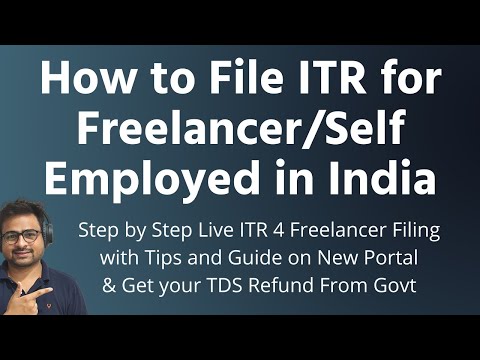 How to File ITR for Freelancer in India | Freelancer or Self Employed Income Tax Filing