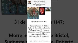 31-10-1147: Robert FitzRoy de Caen, 1st Earl of Gloucester (by Antonio Carlos Janes Monteiro)
