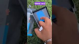 metal card one card #shorts