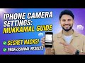  (Best for Clicks)iPhone Camera Settings: Mukkamal Guide | High Quality Photos &amp; Videos 📸#techworld 