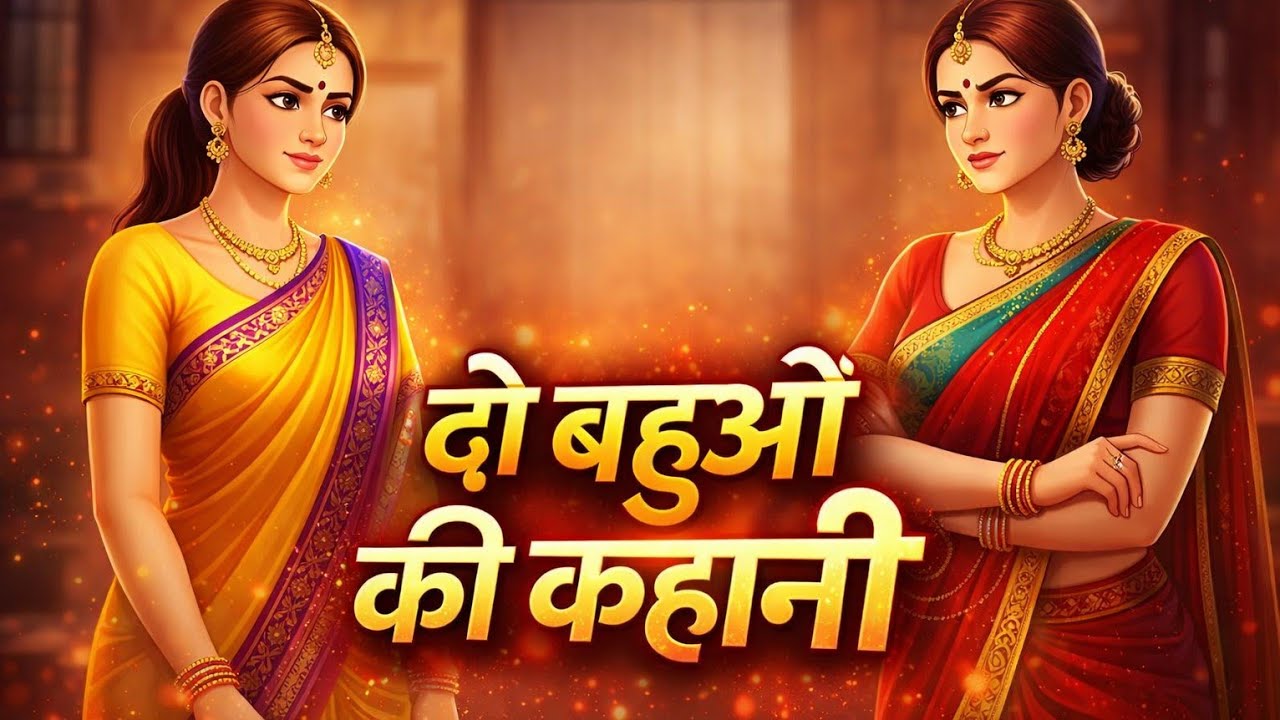 दो बहुओ की कहानी | hindi cartoon new video for kids | 