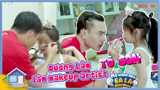 Dương Lâm làm makeup artist trang điểm cho Bảo Nhi, bị Quỳnh Quỳnh 