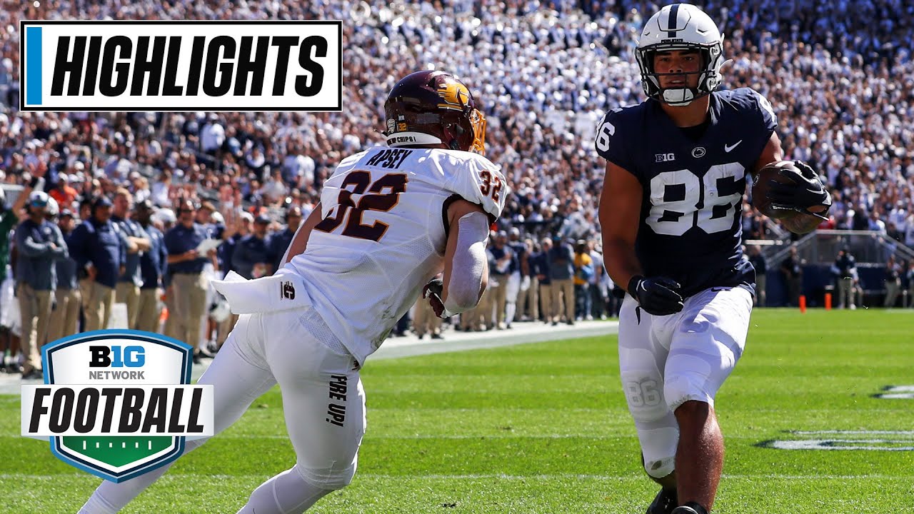 Central Michigan at Penn State | Highlights | Big Ten Football  | Sept. 24, 2022