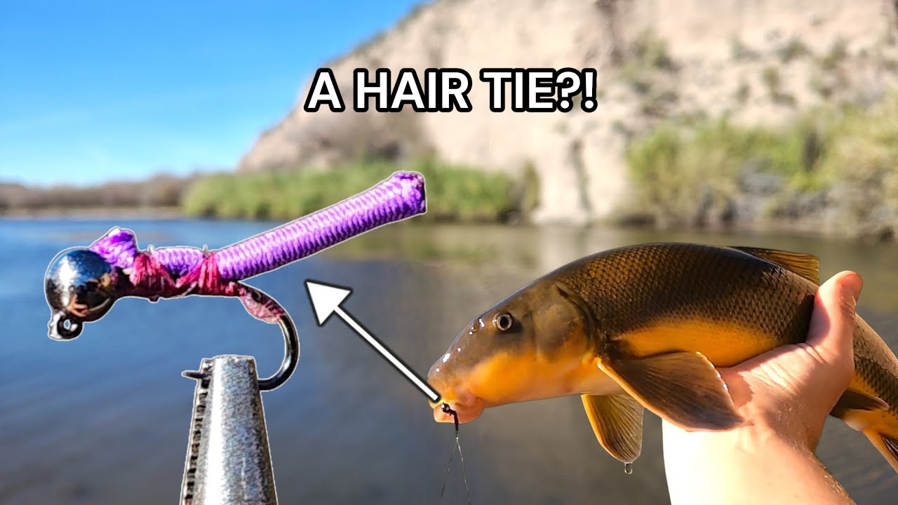 I Tied a Fly With a Hair Tie & Fish Crushed It! (Proof + How To Tie)