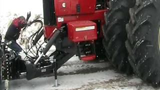 LEON Dozer Blade QV400 'Quick On-Off' Demonstration