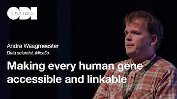 Making every human gene accessible and linkable: Andra Waagmeester - ODI Summit 2015
