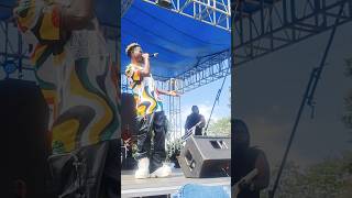 🤯Santa live band performance #bhanditifestival #vibes #duet  #music #reggae #zim