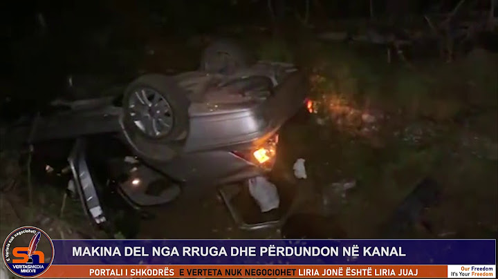 ShkodraWeb I Makina del nga rruga dhe përmbyset në anë të saj, shoferi përfundon në Spital