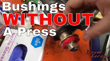 How to Replace Control Arm Bushings Without a Press