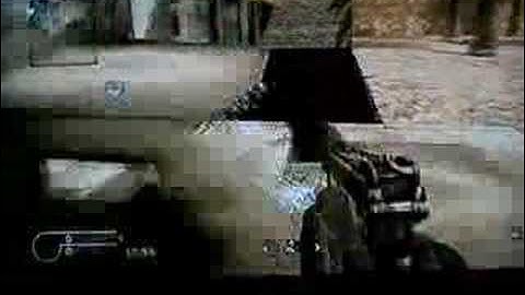 How to get out of Backlot on Call of Duty 4 - Tutorial