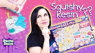 Awkward Crafting! Testing Squishy Resin Kit! Sumikko Gurashi