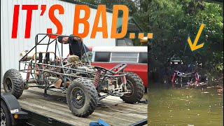 Our 1000cc Trophy Kart was FLOODED in a Surprise Tropical Storm Will it Run & Ride Again?