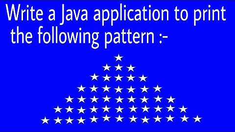 pyramid pattern in java || pattern program in java || Knowledge Light