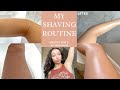 MY SHAVING ROUTINE Full Body Tips For Smooth Skin No Ingrowns 